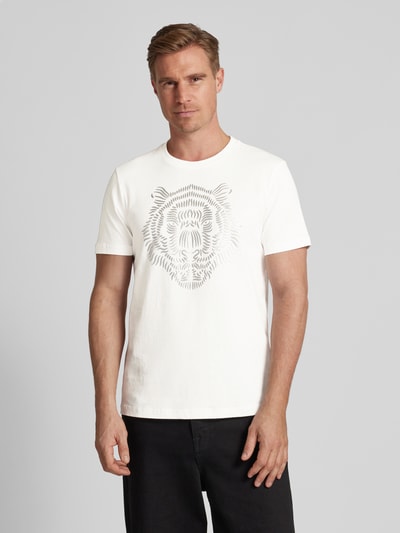 Antony Morato T-Shirt mit Motiv-Print Weiss 4