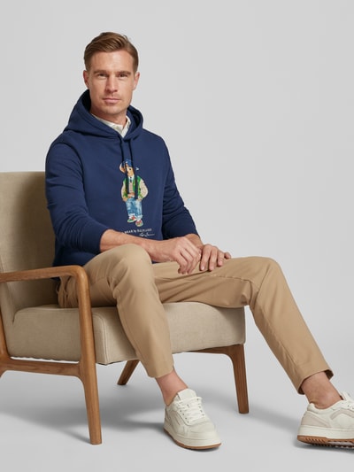 Polo Ralph Lauren Hoodie mit Motiv-Print Marine 3