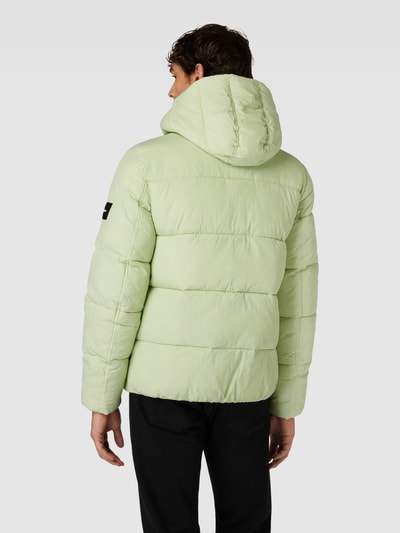CK Calvin Klein Steppjacke mit Kapuze und Storm Cuffs Neon Gruen 5