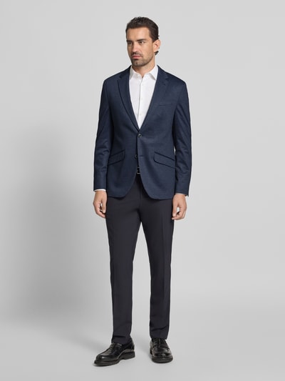 Pierre Cardin Marynarka o kroju slim fit zapinana na dwa guziki model ‘Lukas’ Granatowy 1