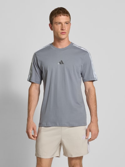 adidas Sportswear T-shirt met logo en ronde hals Middengrijs - 4