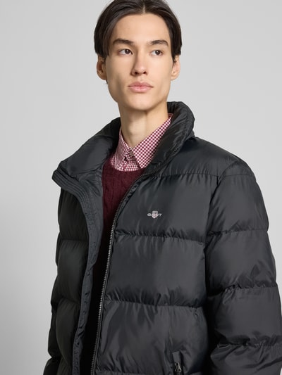 Gant Steppmantel mit Zweiwege-Reißverschluss Modell 'ACTIVE CLOUD' Black 3