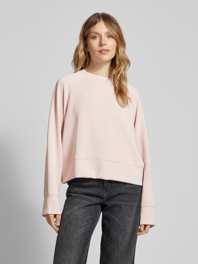 Jake*s Casual Sweatshirt met ronde hals Lichtroze - 4