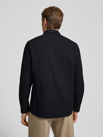SELECTED HOMME Regular fit vrijetijdsoverhemd van puur katoen, model 'NOAH' Zwart - 5