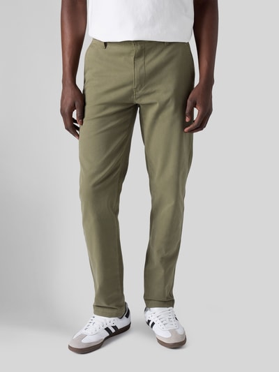 Levi's® Chinosy o kroju regular fit z czystej bawełny Oliwkowy 2