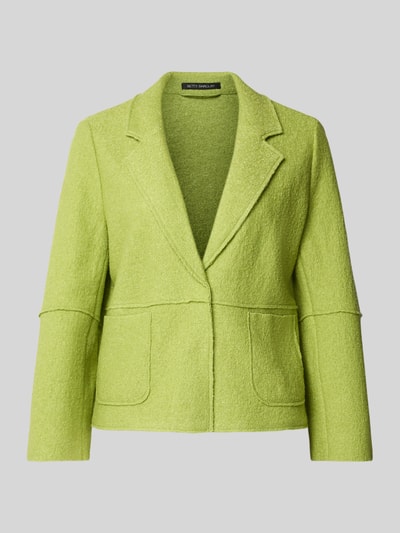 Betty Barclay Żakiet z kołnierzem z klapami Limonkowy 2