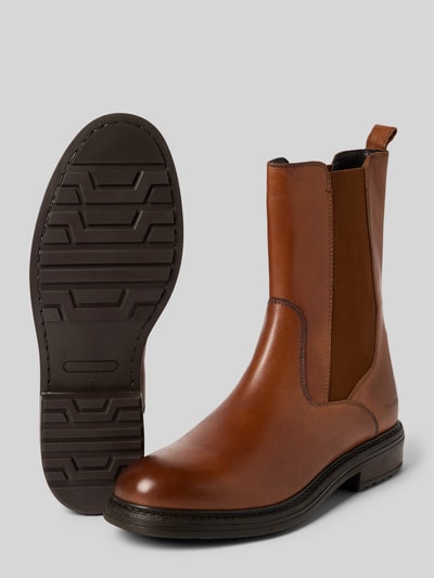 Marc O'Polo Chelsea Boots aus Rindsleder Modell 'COSI' Cognac 4