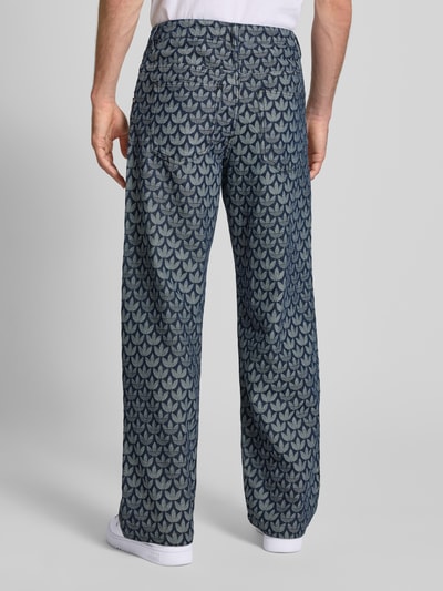 adidas Originals Wide Fit Jeans mit Eingrifftaschen Jeansblau 5