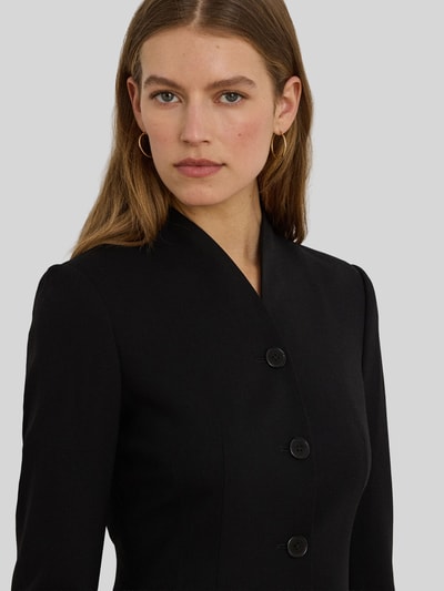 Lauren Ralph Lauren Slim Fit Kurzblazer aus Woll-Mix BLACK 3