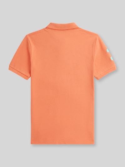 Polo Ralph Lauren Teens Regular Fit Poloshirt aus reiner Baumwolle mit Logo-Stitching Orange 2