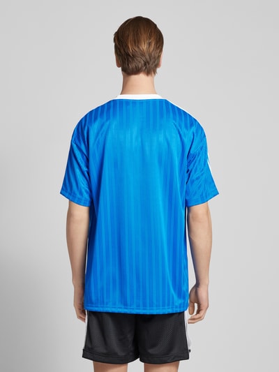 adidas Originals T-shirt met labelprint Koningsblauw - 5