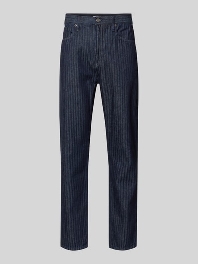 ARMEDANGELS Tapered Fit Jeans aus reiner Bio-Baumwolle Modell 'HERRINGBONE' Marine 2