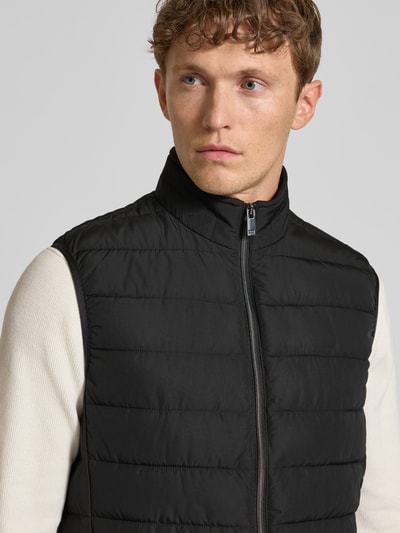 Christian Berg Men Steppweste mit Eingrifftaschen Black 3