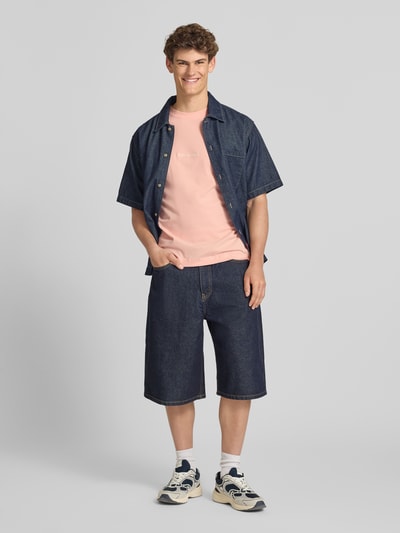 JACK & JONES T-Shirt mit Stitching Apricot 1