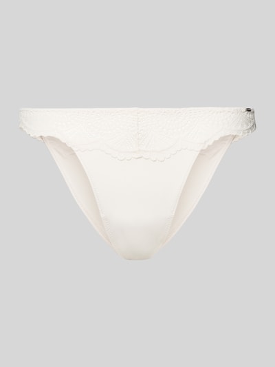 Skiny Slip mit Spitzenbesatz Offwhite 1