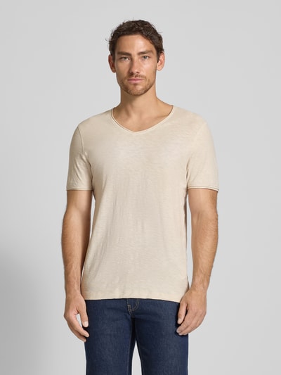 MCNEAL T-Shirt mit V-Ausschnitt Sand 4
