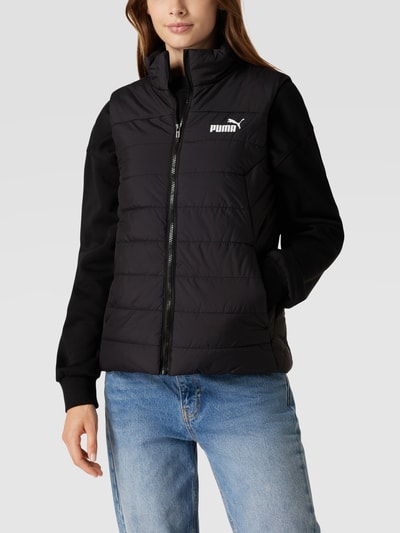 PUMA PERFORMANCE Weste mit Label-Print Schwarz 4