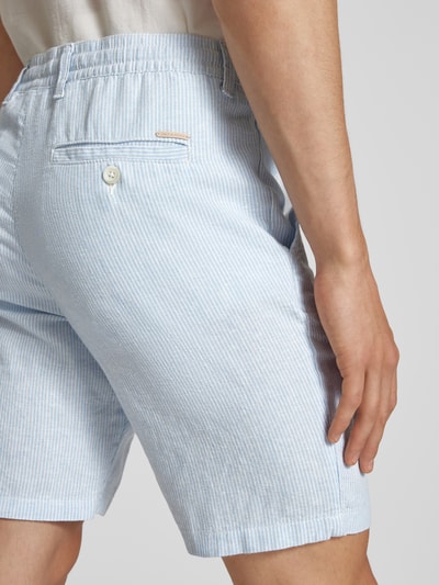 Jack & Jones Regular Fit Shorts mit Tunnelzug Modell 'MYKONOS' Hellblau 3