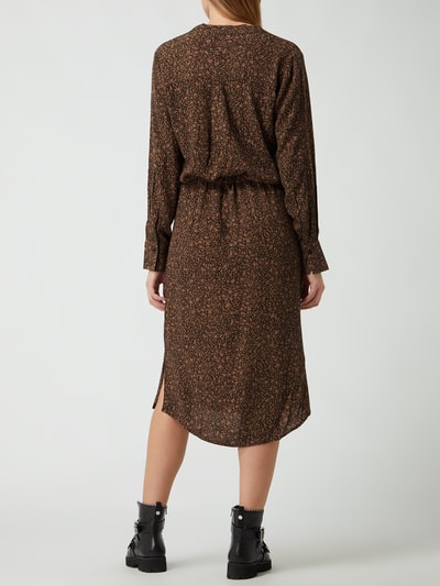 Soaked in Luxury Kleid aus Viskose Modell 'Zaya' Camel 4