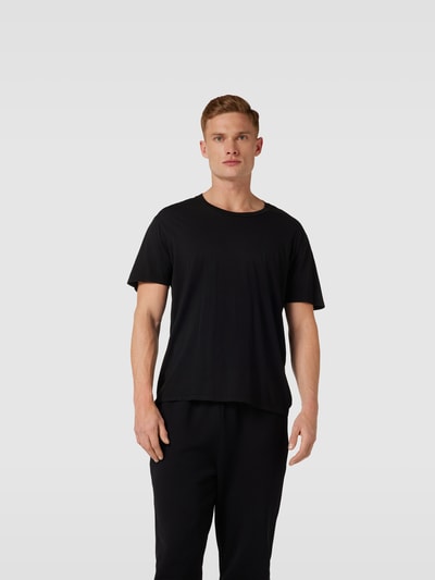 Les Tien T-Shirt mit Rundhalsausschnitt Black 4