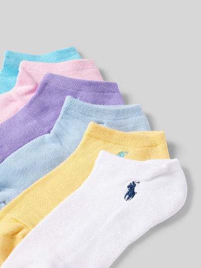 Polo Ralph Lauren Sneakersocken mit Label-Detail im 6er-Pack Hellrosa 2