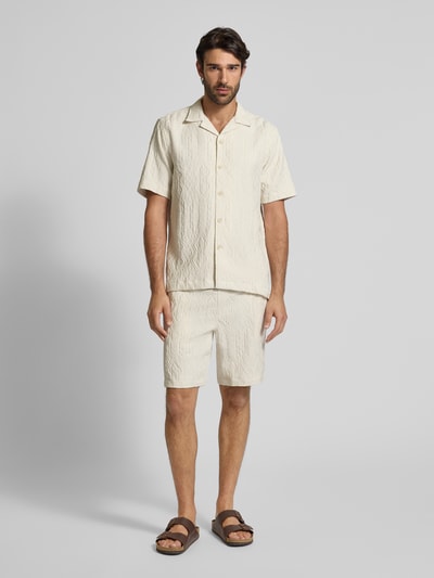 Lindbergh Shorts mit elastischem Bund Weiss 1