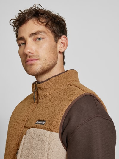 COLUMBIA Gilet met opstaande kraag, model 'Mountain Side' Camel - 3