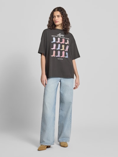 Levi's® Loose Fit T-Shirt aus reiner Baumwolle Black 1