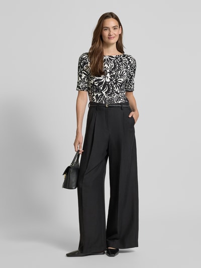 Lauren Ralph Lauren T-Shirt mit U-Boot-Ausschnitt Modell 'JUDY' Offwhite 1