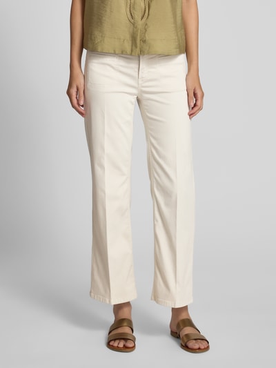 Cambio Relaxed fit jeans met steekzakken, model 'TESS' Steengrijs - 4