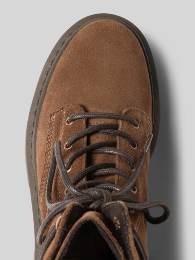 Steve Madden Schnürstiefel mit Logo-Applikation Modell 'Gusto' Dunkelbraun 3