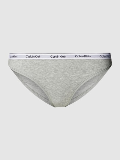 Calvin Klein Underwear Figi w jednolitym kolorze Jasnoszary 1