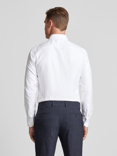 BOSS Slim Fit Business-Hemd mit Haifischkragen Modell 'Hank' Weiss 5