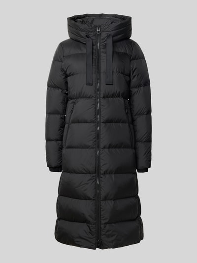Marc O'Polo Płaszcz puchowy o kroju regular fit z kapturem Czarny 2