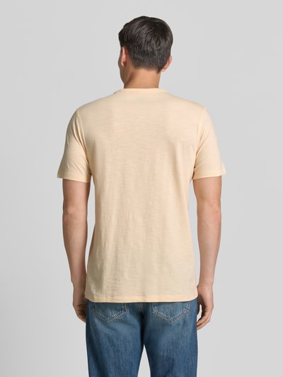 BOSS Orange Regular Fit T-Shirt aus reiner Baumwolle Modell 'TEGOOD' Apricot 5