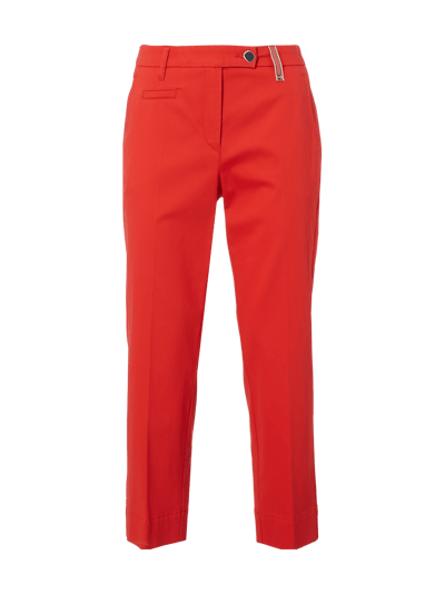 Zerres Regular Fit Chino Mit Zierpaspeln Rot Online Kaufen