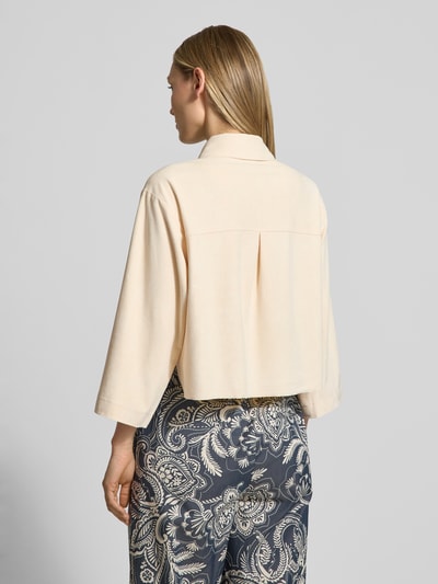 s.Oliver BLACK LABEL Boxy Fit Kurzblazer mit 1/2-Arm  Sand 5