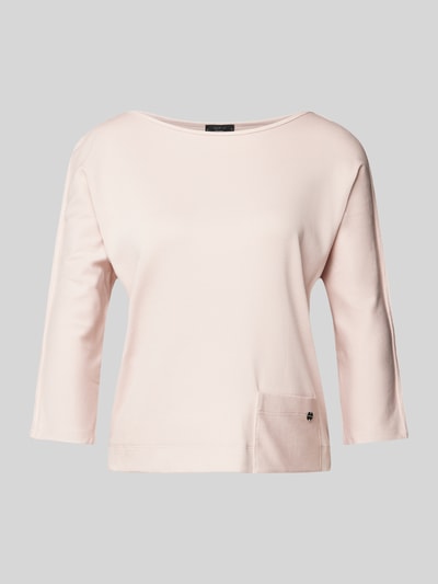 Marc Cain T-shirt met steekzak Roze - 2