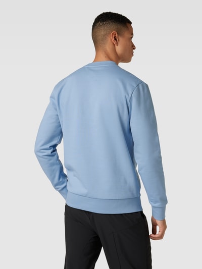 BOSS Sweatshirt mit Label-Stitching Modell 'Stadler' Bleu 5