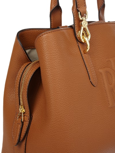 Lauren Ralph Lauren Handtas van leer, model 'Hayward'  Cognac - 2