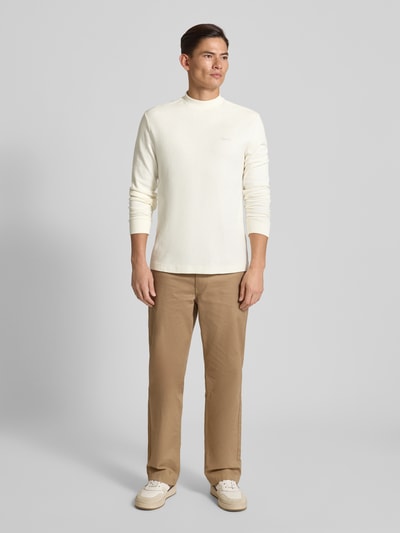 BOSS Orange Regular fit shirt met lange mouwen van puur katoen, model 'EXPLORER' Wit - 1