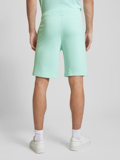 CHAMPION Regular fit sweatshorts met logostitching Mintgroen - 5