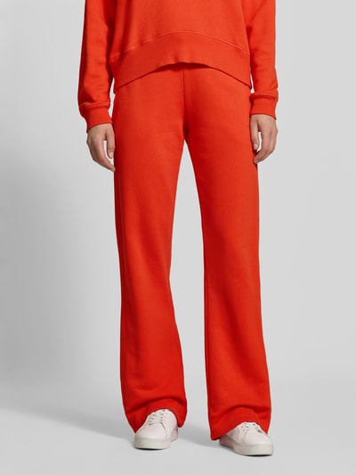 Juvia sweatpants van mix van katoen en modal Rood - 4