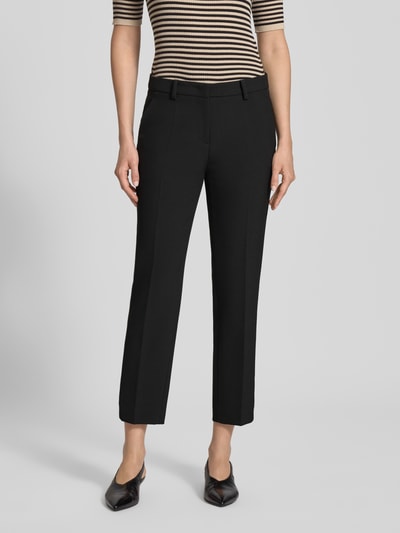 Cambio Spodnie materiałowe w kant model ‘KRYSTAL’ Czarny 4