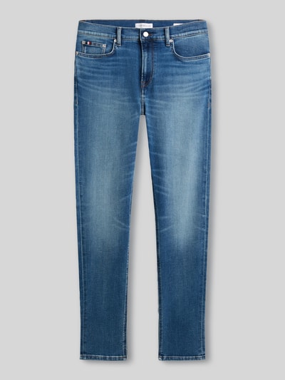 Tommy Hilfiger Slim Fit jeans met logopatch Jeansblauw - 2