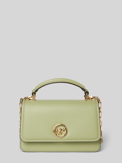 MICHAEL Michael Kors Handtas met labelapplicatie, model 'DELANCEY' Lichtgroen - 2