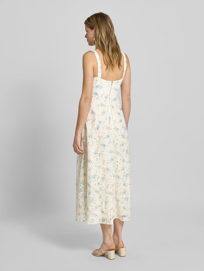 Bardot Sukienka koktajlowa z haftem angielskim Jasnoniebieski 5