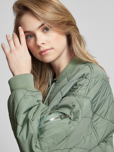 ONLY Bomberjacke mit Steppnähten Modell 'VIOLA' Schilf 3