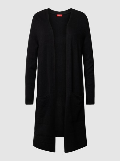 Cardigan Femme Ouvert ESPRIT - Coton Doux, Manches Longues, Détails Tricot Perforé - Coupe Classique Intemporelle