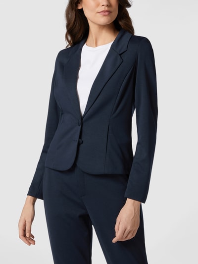 FREE/QUENT Blazer met 2-knoopssluiting, model 'Nanni' Marineblauw - 4